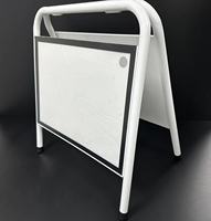 Offre Spéciale A3 Mini Sign Stand Double-Sided Iron poster stand A Frame Poster Display