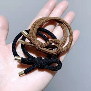 Lazos para el Cabello en Forma de Moño, de Tela, Colores Mezclados, Alta Elasticidad, Uso Diario - Product Image 4