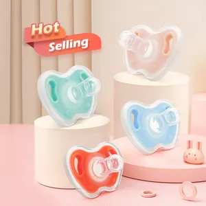 factory oem custom silicone baby Pacifier cute food grade mouth BPA Free sleep pacifier