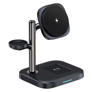 Cargador Inalámbrico 3 en 1 de 25W con Soporte y Carga Magnética Rápida para <span class=keywords><strong>iPhone</strong></span> 17/16/15/14/13/12, para Reloj y para Otros Dispositivos - Product Image 2