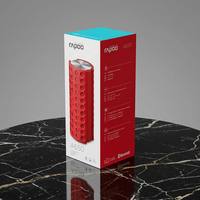 Boîte d'emballage en carton rigide personnalisée pour haut-parleur Bluetooth, boîte cadeau de luxe pour produits électroniques avec insert en éponge