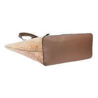 Sac fourre-tout Boho Sac à bandoulière en liège végétalien avec bretelles réglables Sac à main écologique pour femme