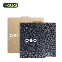 YouQi PEY pelat bangunan PEI, untuk Printer 3D Bambu Lab X1/X1C/P1P/P1S/A1