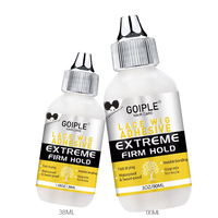 Colle adhésive extrême fixation pour perruques en dentelle – Imperméable et résistante à la transpiration, adhérence invisible pour une pose sécurisée