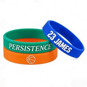 <b>Bracelet</b> Custom Logo Festival Promotional Sport Rubber Wrist Band Wristband Silicone <b>Bracelets</b> for Event - Product Image 2