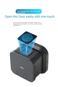 Cerradura <span class=keywords><strong>Interior</strong></span> con teclado de huella dactilar, llave de muesca, para puerta inteligente, Tuya, gran oferta - Product Image 5