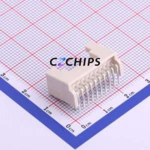 S20B-PUDSS-1(LF)(SN) Wire-to-Board Pin Header Bent Lead Through Hole,P=2mm Connector 2x10P 2mm Right Angle Insert PUD - Product Image 2