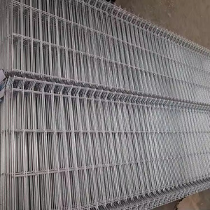 Panneau de clôture soudé incurvé 3D en maille 55x200 50x100 50x150 pour jardin et sécurité - Matériau de clôture 3D sur mesure en acier galvanisé Q235 - Product Image 5