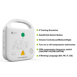 120NB Cpr équipement de formation bon budget <span class=keywords><strong>automatique</strong></span> DEA Desfibrilador premiers soins AED formateur pour CPR Machine formation - Product Image 4