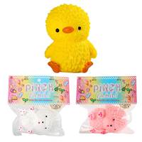 OEM de haute qualité Soft Squishy Squeeze Duck Toy Colorful Cute Toy for Kids