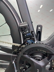 Bicicleta de Carretera <span class=keywords><strong>Ligera</strong></span> Twitter R15 de Fibra de Carbono 700c, 24 Velocidades, Frenos de Disco Hidráulicos, Bicicleta de Carreras Cortavientos - Product Image 4