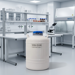 Conteneur Cryocan à Azote YDS-30L de 35 Litres pour Semence Bovine Congelée Médicale avec Cylindre de Gaz - Product Image 2