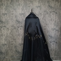 Desain Pola Petir Modis dari Kain Jacquard Mewah 3D untuk Pesta dan Gaun Formal Kain Abaya Berkualitas Tinggi JSM-5656