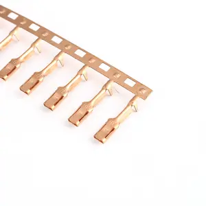 Peças de chapa metálica para terminais de terminais de conector de hardware de estampagem contínua de precisão personalizada