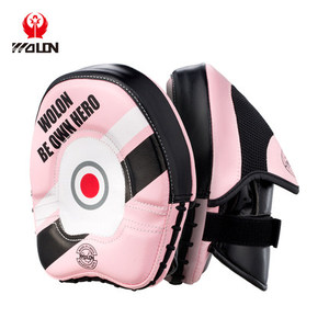 WOLON Cibles de frappe rondes en microfibre pour entraînement de Muay Thai et Taekwondo, couleurs et tailles personnalisables - Product Image 3