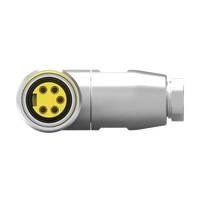 Connecteurs de Tuyau à Raccord Rapide Nian-Yeong Industrial Taiwan Assembly 90 à Visser 7/8" pour Capteur de Puissance, Étanche IP67, 20A 250V