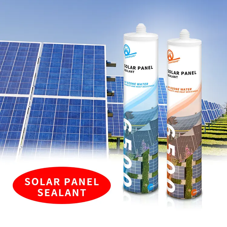 high temperature black rtv waterproof aluminum roof silicone sealant transparent for pv modules