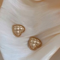 Tortue coeur métal bouton sable or chemise bouton décoratif cousu à la main or brillant coeur tige Style strass placage manteau