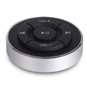 Mini telecomando Bluetooth con doppia connessione Bluetooth, controllo volume e funzione vivavoce per auto e sport - Product Image 1