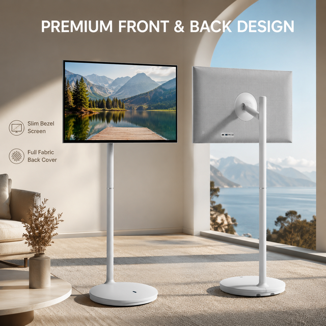 In Stock Portable 24 Inch Monitor Touch Screen Android 13 Smart Tv Lcd Monitors Smart Interactive Portable Tv for Clothing Store