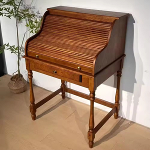 Luxury Modern Standing Makeup Vanity Dresser Set Solid Wood <strong>Dressing</strong> <strong>Table</strong> Desk <strong>Assembled</strong> Adjustable Organ Drawer Storage - Product Image 3