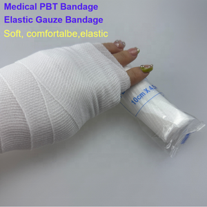 ضمادة طبية PBT، ضمادة مطاطية متوافقة، ضمادة للجروح، شاش مرن، ضمادة طبية طارئة PBT - Product Image 2