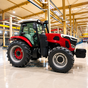 Tracteur agricole 80HP 100HP 120HP 4x4, châssis renforcé, forte capacité de charge, tracteur diesel pour le labour et la récolte sur le terrain - Product Image 2