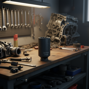 Clé à douille 32 mm Cr-Mo pour outils de réparation automobile - Product Image 3