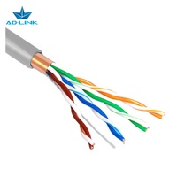 Câble Ethernet Cat5e FTP LAN de haute qualité pour caméra IP CCTV, 305 m, gaine PVC/LSZH