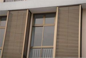2024 nouvelle <span class=keywords><strong>persienne</strong></span> pivotante extérieure en aluminium réglable pour les fenêtres à persiennes aériennes de maison et d'appartement - Product Image 4