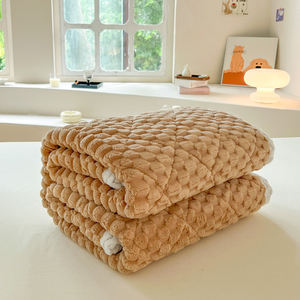 ผ้าปูเตียงนุ่มนุ่มนุ่มสำหรับคลุมป้องกันที่นอนผ้าสักหลาดเนื้อแข็ง - Product Image 2