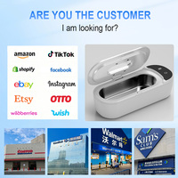 Nettoyeur ultrasonique électrique numérique intelligent pour bijoux, prothèses dentaires, voiture, utilisation en extérieur. Solutions OEM personnalisées multifonctionnelles portables