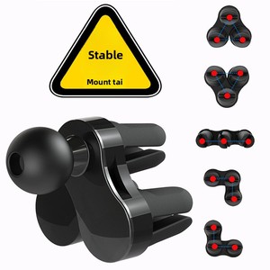 Support de téléphone pour voiture, fixation sur grille d'aération, support de navigation, nouveau style 2021 - Product Image 6