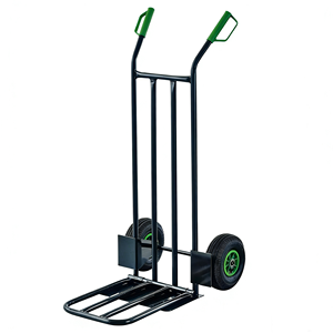 รถเข็นสองล้อแบบมีโครงเหล็ก บรรทุกได้ 300 กก. สำหรับงานทั่วไป ใช้สำหรับขนย้ายและจัดเก็บวัสดุ - Product Image 1