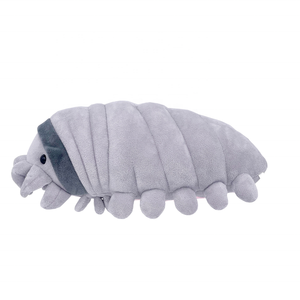 <span class=keywords><strong>Isopode</strong></span> de dessin animé doux insecte de simulation créative peluche super douce anti-stress coussin de sieste brodé coussin de dos cadeau d'anniversaire - Product Image 6
