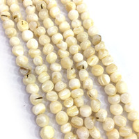 Perles carrées en coquillage d'eau douce de 8 à 11 mm, perles en coquillage naturel irrégulières, perles en vrac pour bracelet, décoration de vêtements, bijoux faits à la main