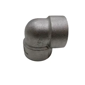 Forged fittings 90 degree elbow SW A182 F304L/316L 1/2" 3/4" 3000LBS stainless steel fittings