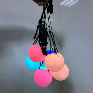 Ballon de poi lumineux à changement de couleur personnalisé en gros, ballon de poi lumineux pour la danse du ventre, jouet lumineux pour rave, ballon de poi LED pour boîte de nuit - Product Image 3