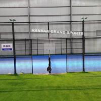 OEM/ODM, Pista de Pádel de Vidrio Templado para Interiores y Exteriores, Tipo Nuevo, Postes de Acero Multidiseño, Pista de Pádel Panorámica