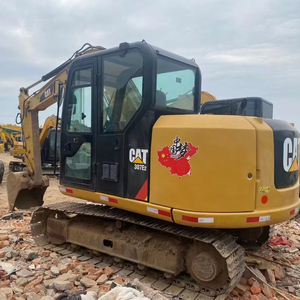Excavatrice Caterpillar 307E2 de 7 tonnes, petit marteau briseur de tranchées, pompe à eau, moteur, boîte de vitesses, composants PLC, modèle 2016 testé - Product Image 1