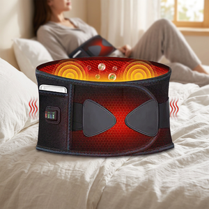 Ceinture chauffante USB rechargeable pour le dos, avec 3 modes de température, pour soulager les douleurs dorsales, utilisation à domicile, enveloppement de soutien - Product Image 6