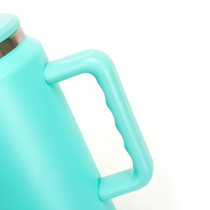 Stainless Steel Tumbler 50oz Handle With Straw Vacuum Insulated Travel Mug For Car Use - Product Image 3