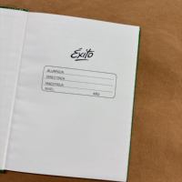 Cuaderno A6 Personalizado de Fábrica con Tapa Dura Plateada, 60 Hojas de Papel Offset, Textura de Telaraña para Escritura y Ejercicios