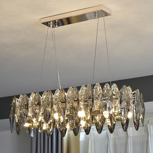 Haute Qualité Cristal Hôtel Décor Doré Lustre Pendentif <span class=keywords><strong>Suspension</strong></span> Luminaire Lampes De Luxe Cristal Lumières Lustre - Product Image 3