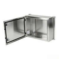 Boîtier HMI en acier inoxydable sur mesure IP66 NEMA 4X avec fenêtre de visualisation