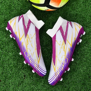 Chaussures de sport pour hommes de haute qualité, tendance été 2024, crampons de football à haute tige avec <span class=keywords><strong>lacets</strong></span> gratuits - Product Image 4