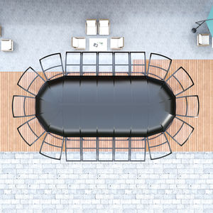 غرفة المآدب والحديقة الكبيرة الفاخرة ، غرفة المآدب المتنقلة ، غرفة حمام سباحة لحفلة العشاء والفناء والمنزل - Product Image 3