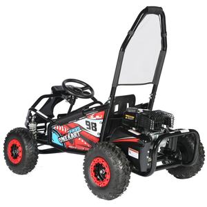 Kart a Pedales Funrun de 98cc, Motor de Gasolina de 4 Tiempos, Transmisión por Cadena, para Jóvenes Principiantes - Product Image 4