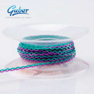 Guber 치과용 엘라스토메릭 파워 체인 스풀 롱타입 교정용 고무줄 - Product Image 5