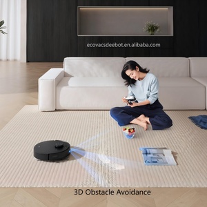 Aspirateur robot T30S Combo avec fonction autonettoyante, batterie lithium-ion, contrôle par application, nettoyage automatique, utilisation en garage, en plastique - Product Image 2